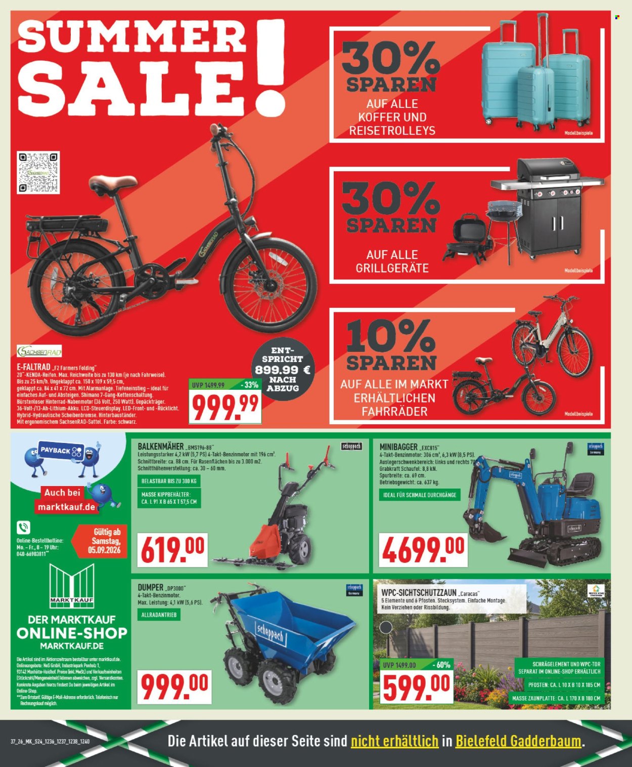 Marktkauf Prospekte  - 7.09.2026 - 12.09.2026. Seite 26