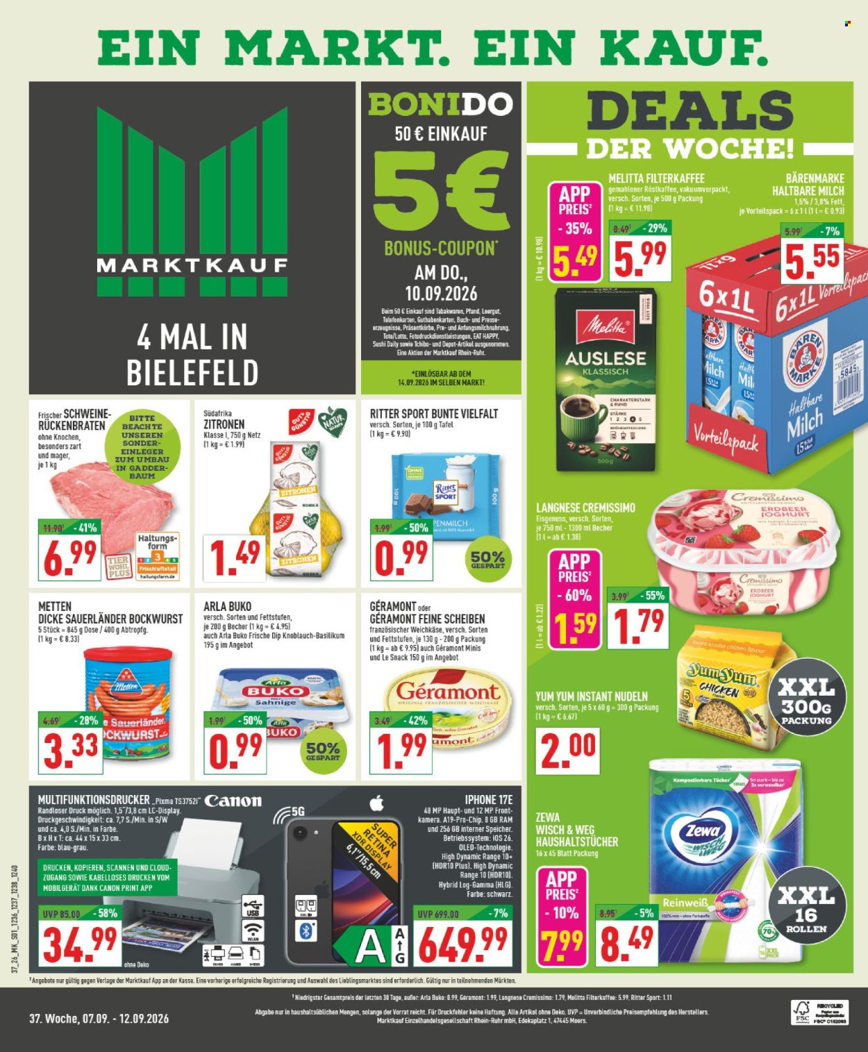 Marktkauf Prospekte  - 7.09.2026 - 12.09.2026. Seite 3