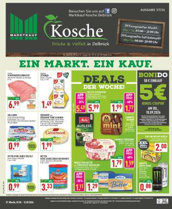 Prospekte Marktkauf - 7.09.2026 - 12.09.2026.
