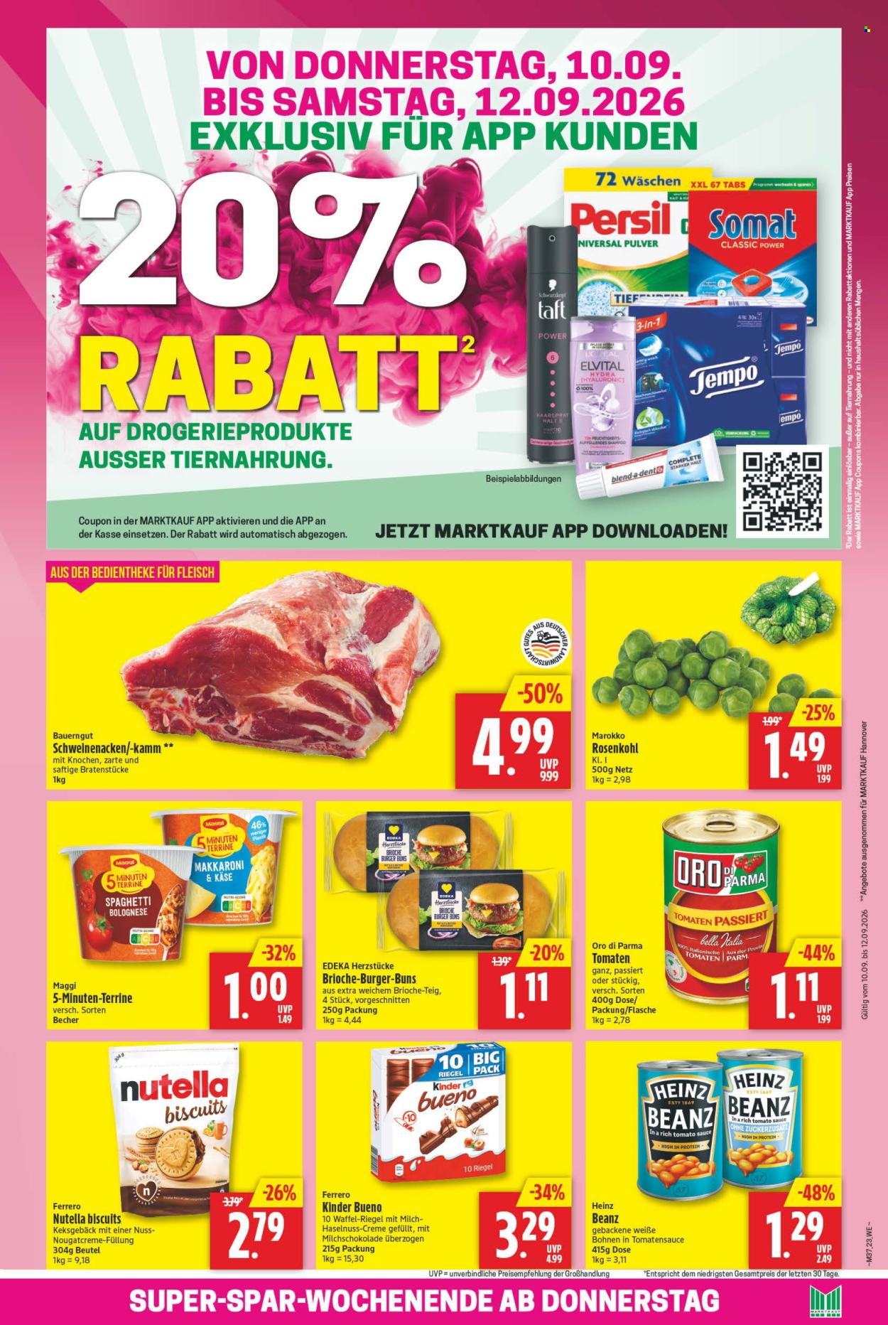 Marktkauf Prospekte  - 7.09.2026 - 12.09.2026. Seite 23