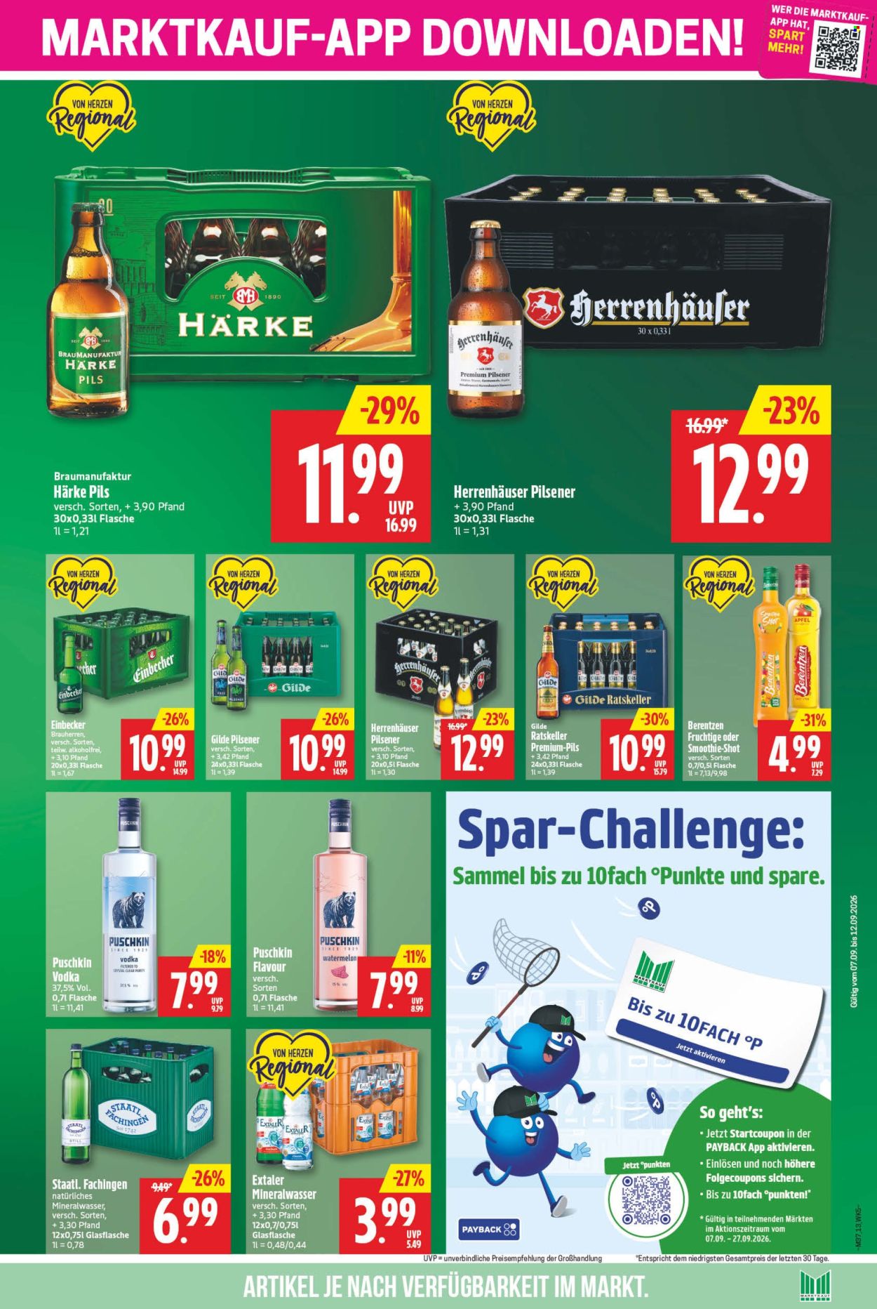 Marktkauf Prospekte  - 7.09.2026 - 12.09.2026. Seite 13