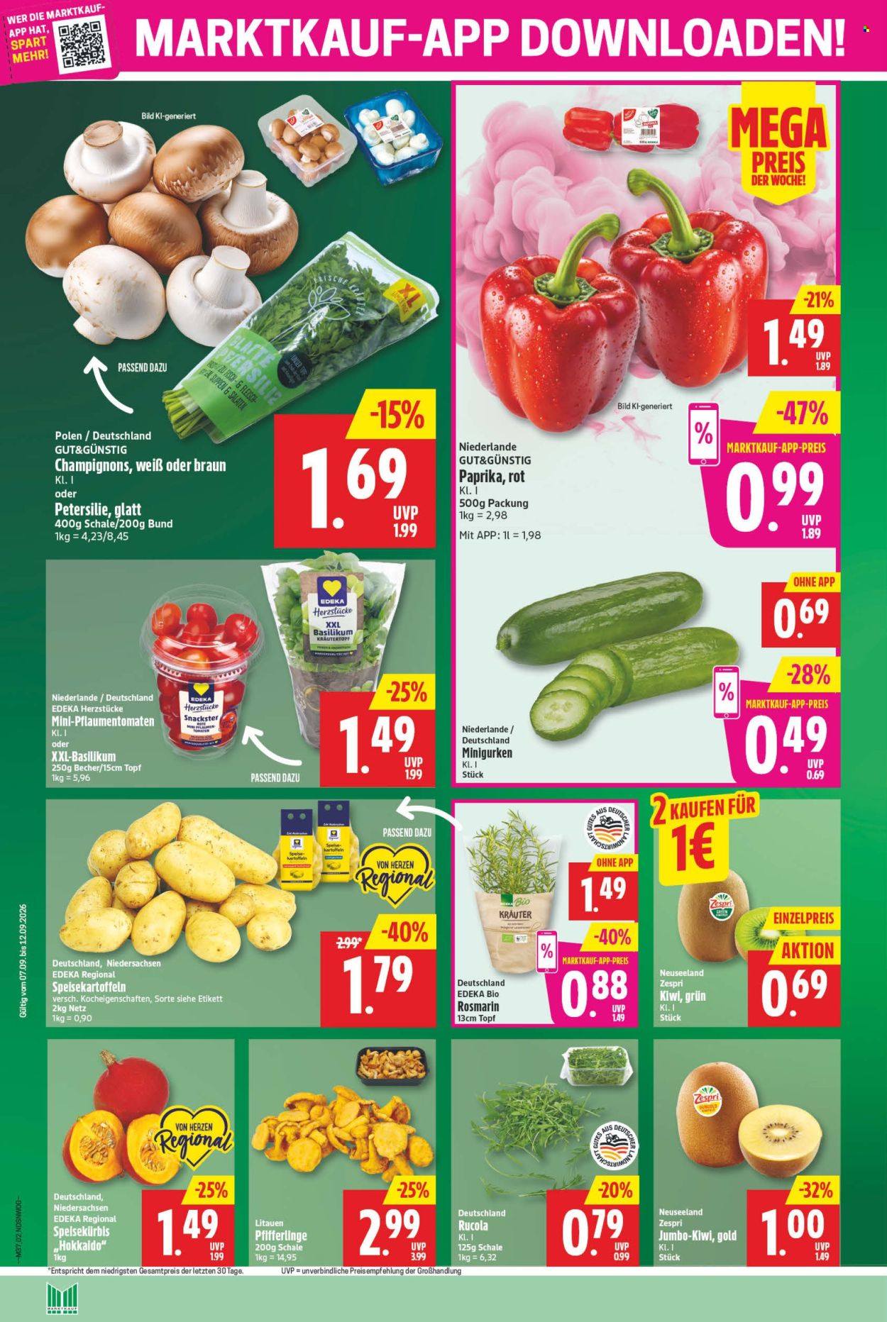 Marktkauf Prospekte  - 7.09.2026 - 12.09.2026. Seite 2