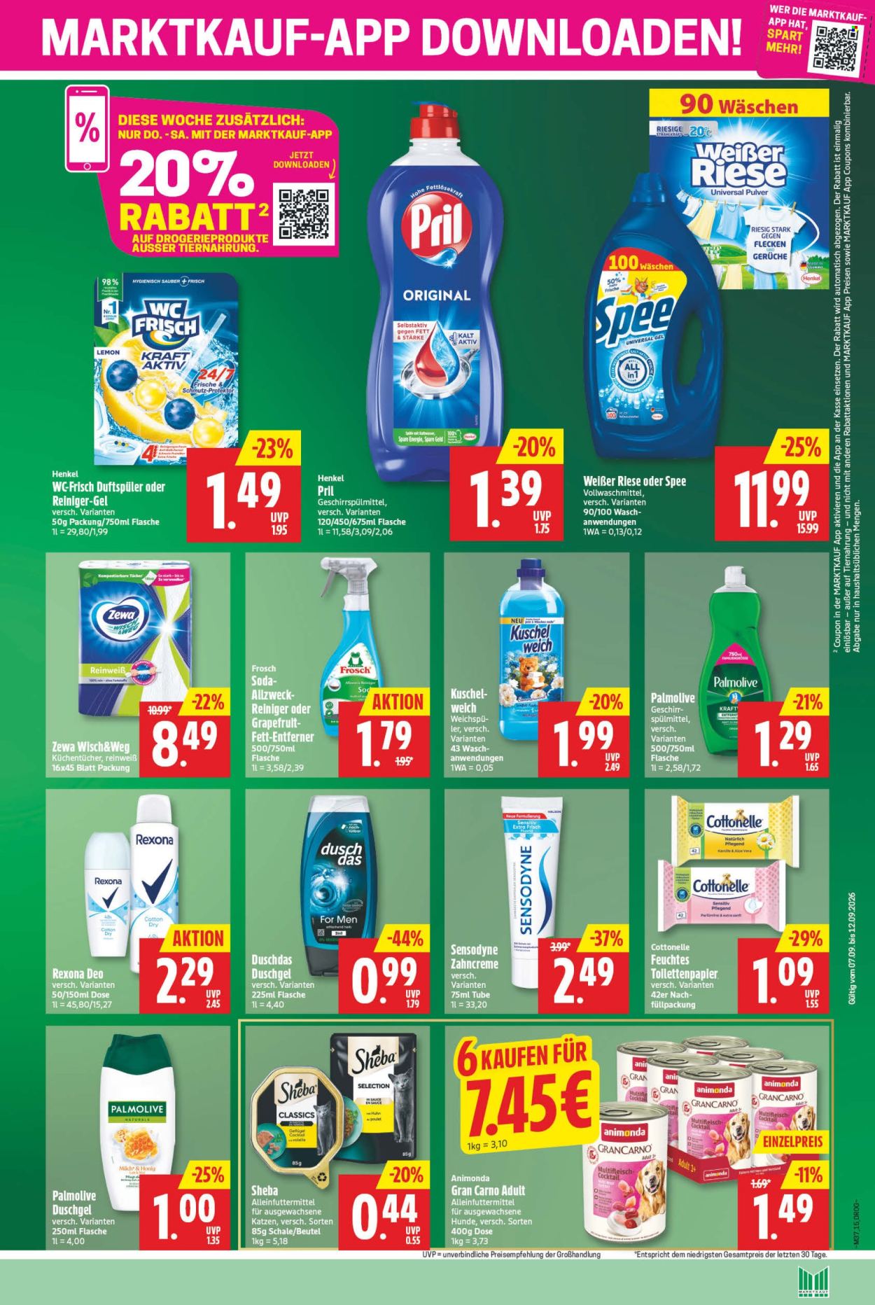 Marktkauf Prospekte  - 7.09.2026 - 12.09.2026. Seite 15