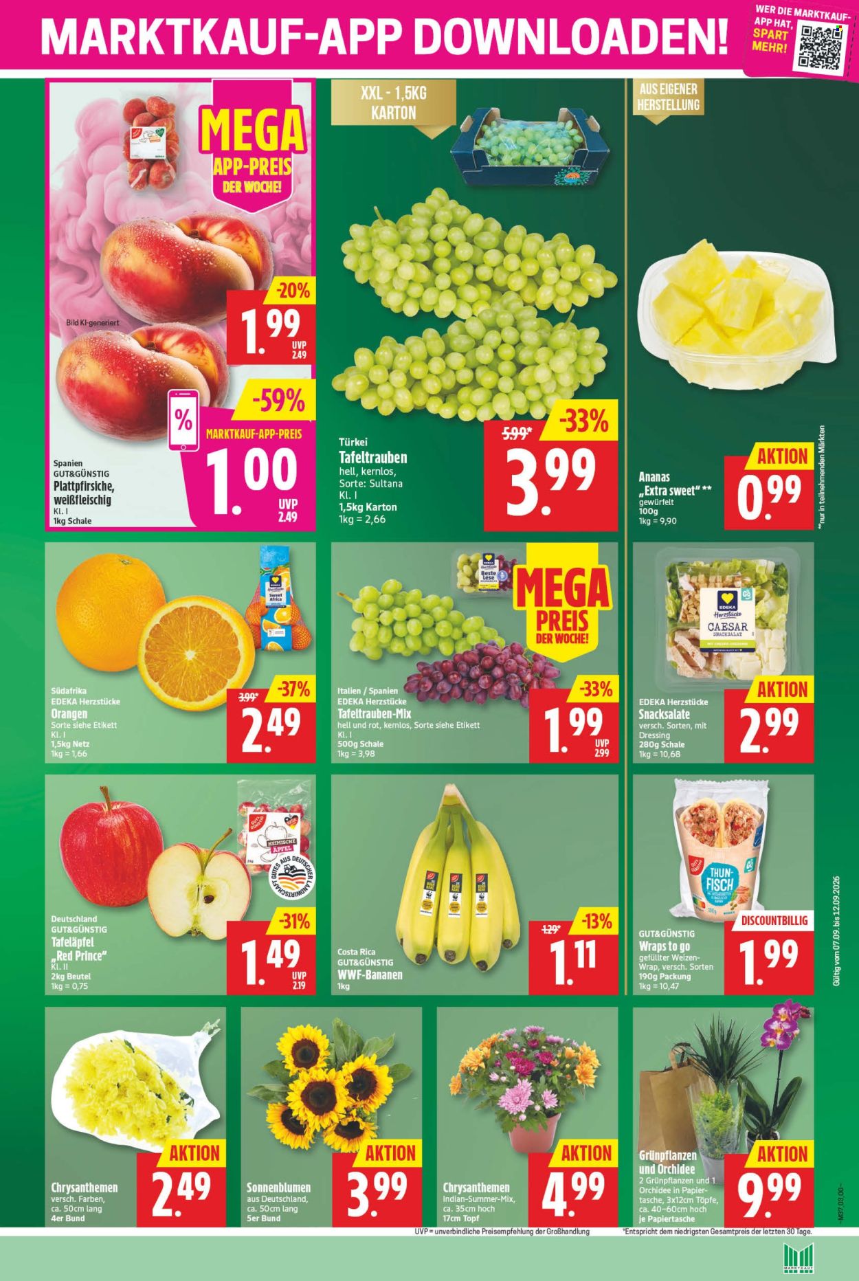 Marktkauf Prospekte  - 7.09.2026 - 12.09.2026. Seite 3
