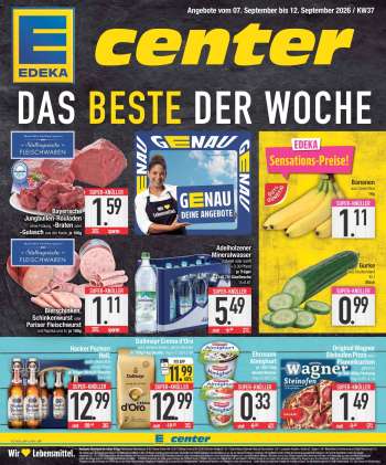 Prospekte Edeka - 7.09.2026 - 12.09.2026.