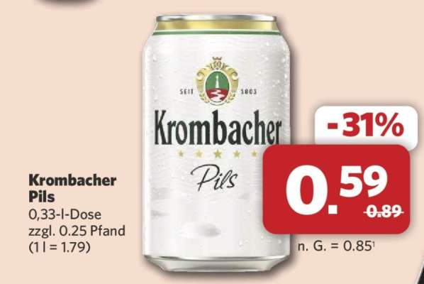 Krombacher Pils*