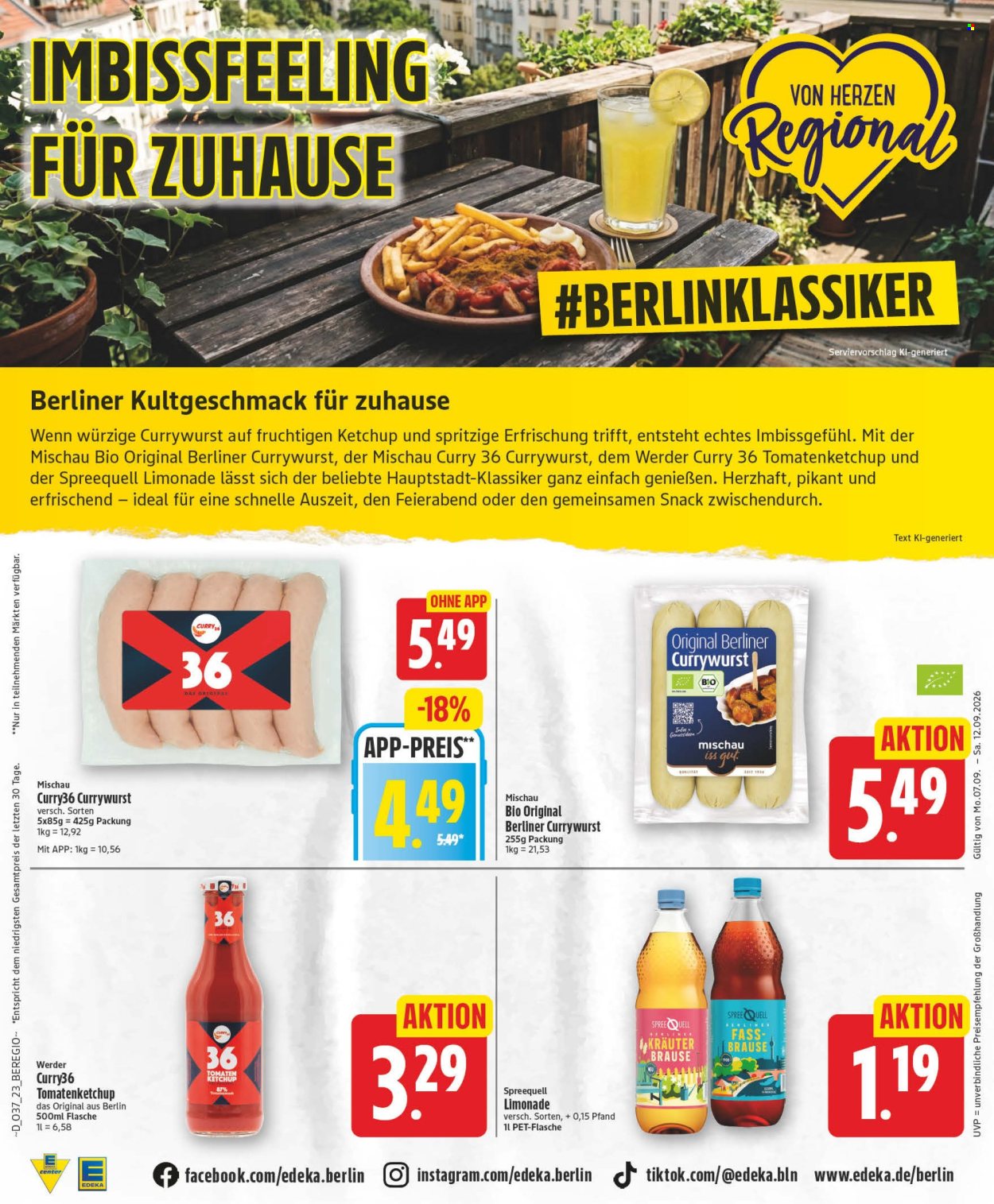 Edeka Prospekte  - 7.09.2026 - 12.09.2026. Seite 23