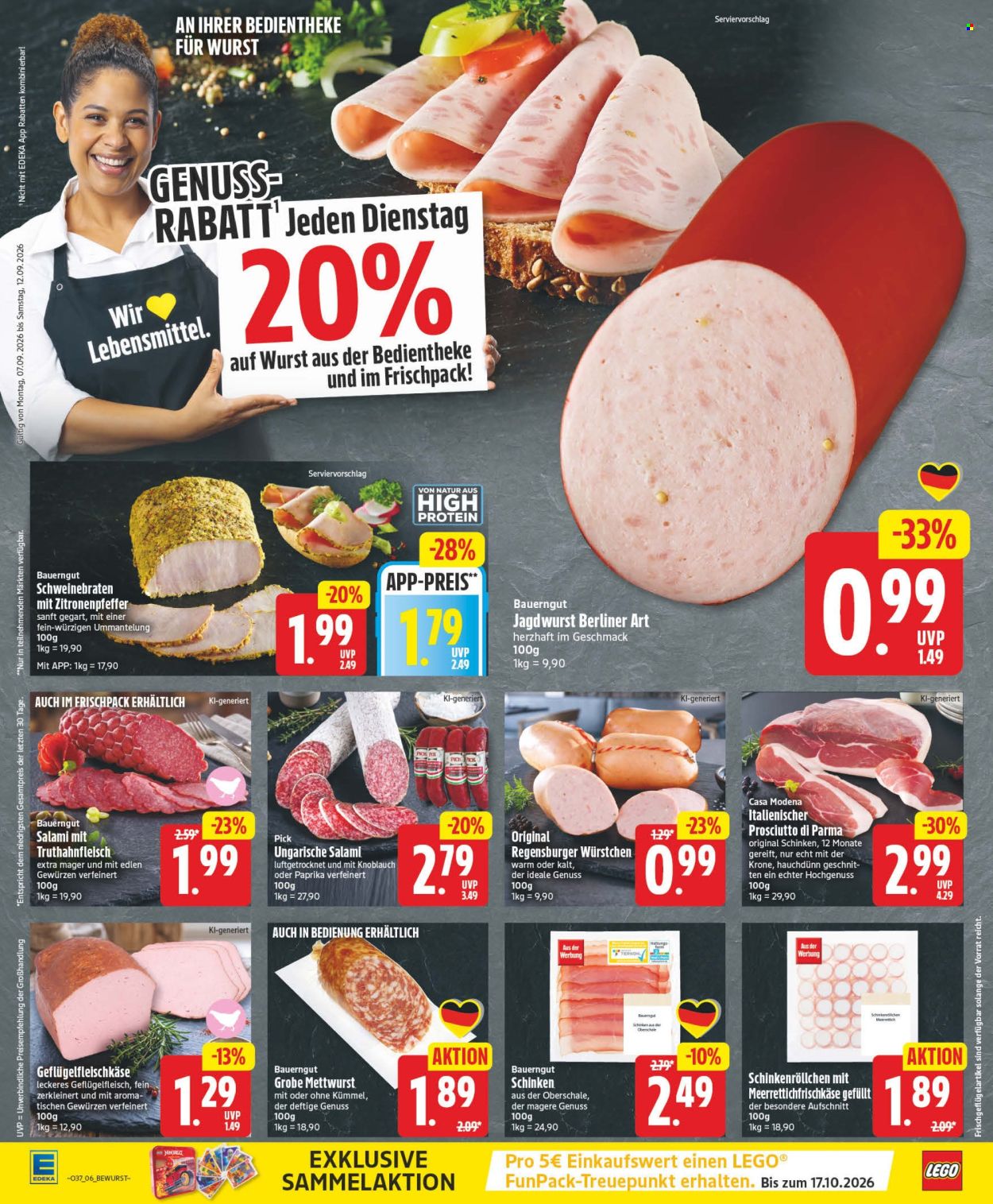 Edeka Prospekte  - 7.09.2026 - 12.09.2026. Seite 6