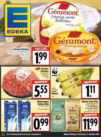Prospekte Edeka - 7.09.2026 - 12.09.2026.