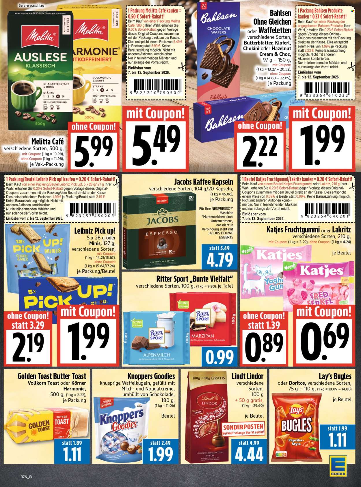 Edeka Prospekte  - 7.09.2026 - 12.09.2026. Seite 13