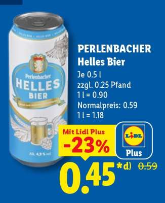 PERLENBACHER Helles Bier