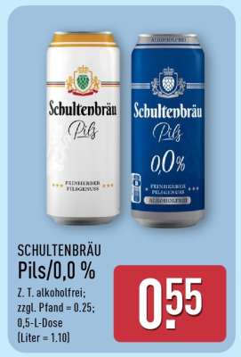 SCHULTENBRÄU Pils/0,0 %