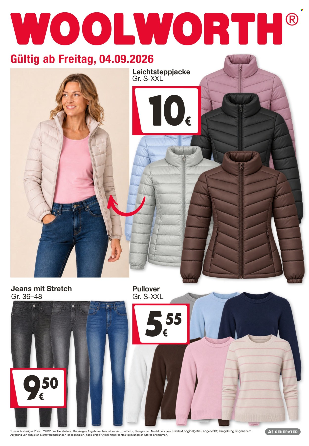 Woolworth Prospekte  - 4.09.2026 - 14.09.2026. Seite 1