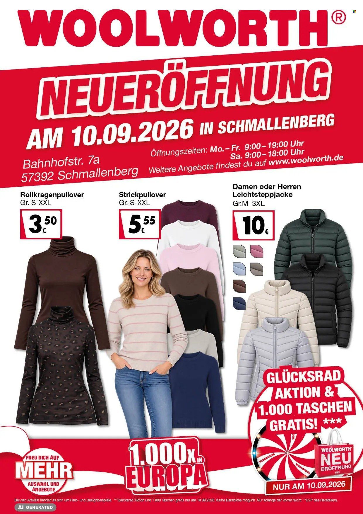 Woolworth Prospekte  - 10.09.2026 - 10.09.2026. Seite 1