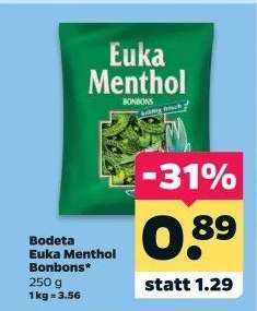 Bodeta Euka Menthol Bonbons