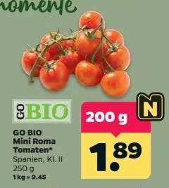 GO BIO Mini Roma Tomaten