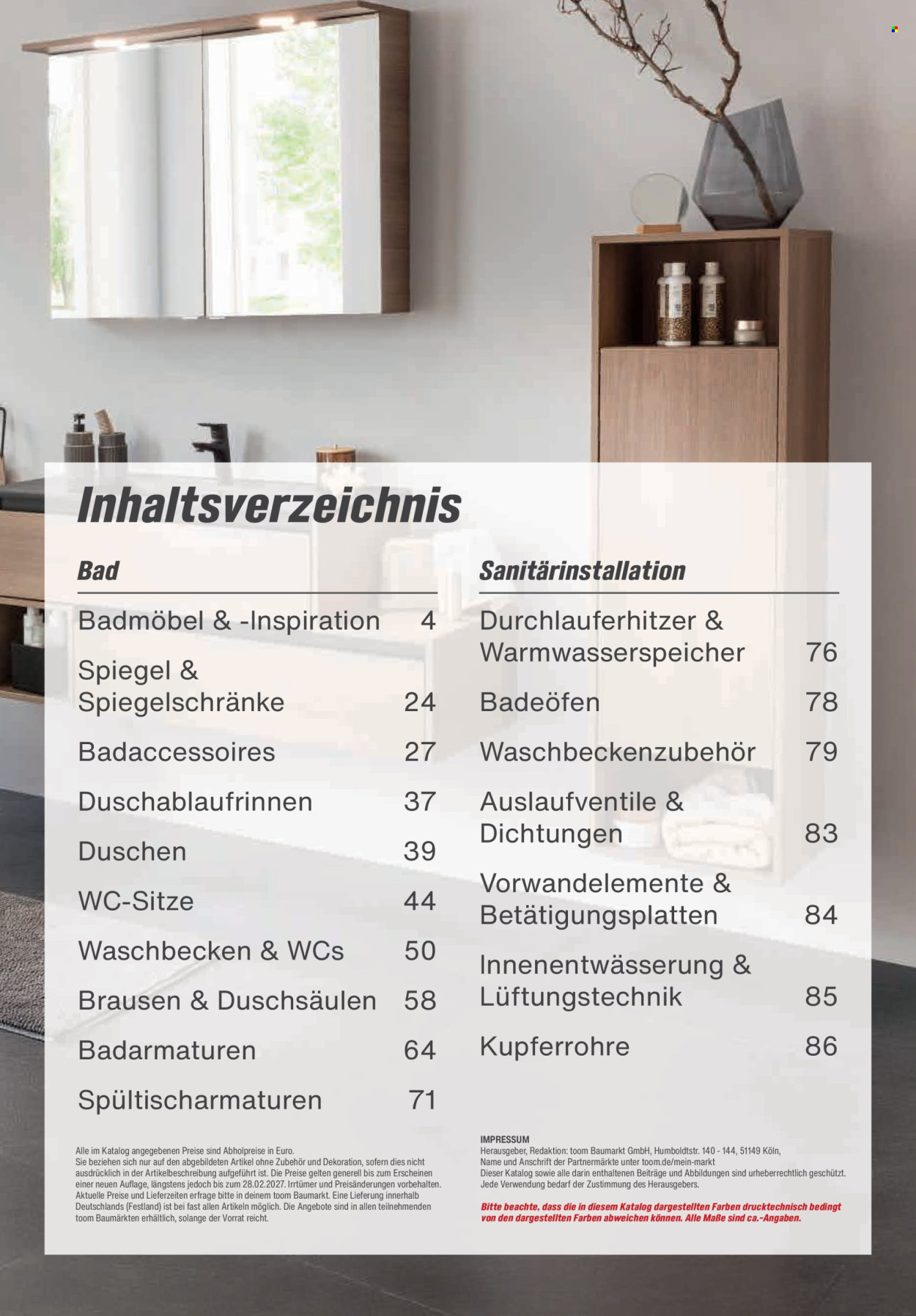 Leták toom Baumarkt - 10.9.2026 - 28.2.2027. Strana 3