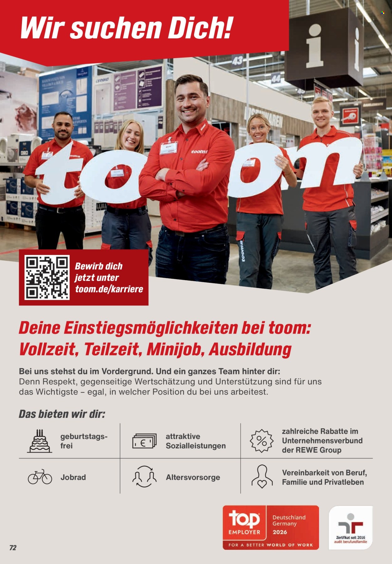 toom Baumarkt Prospekte  - 10.09.2026 - 28.02.2027. Seite 72