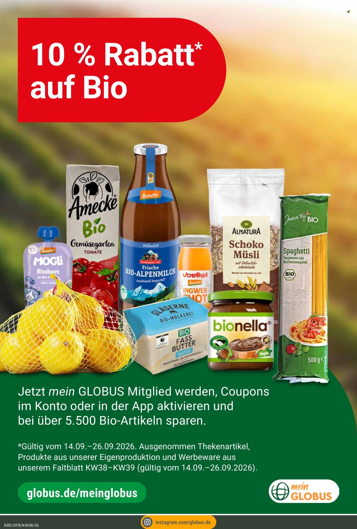 Globus Prospekte  - 14.09.2026 - 19.09.2026. Seite 12