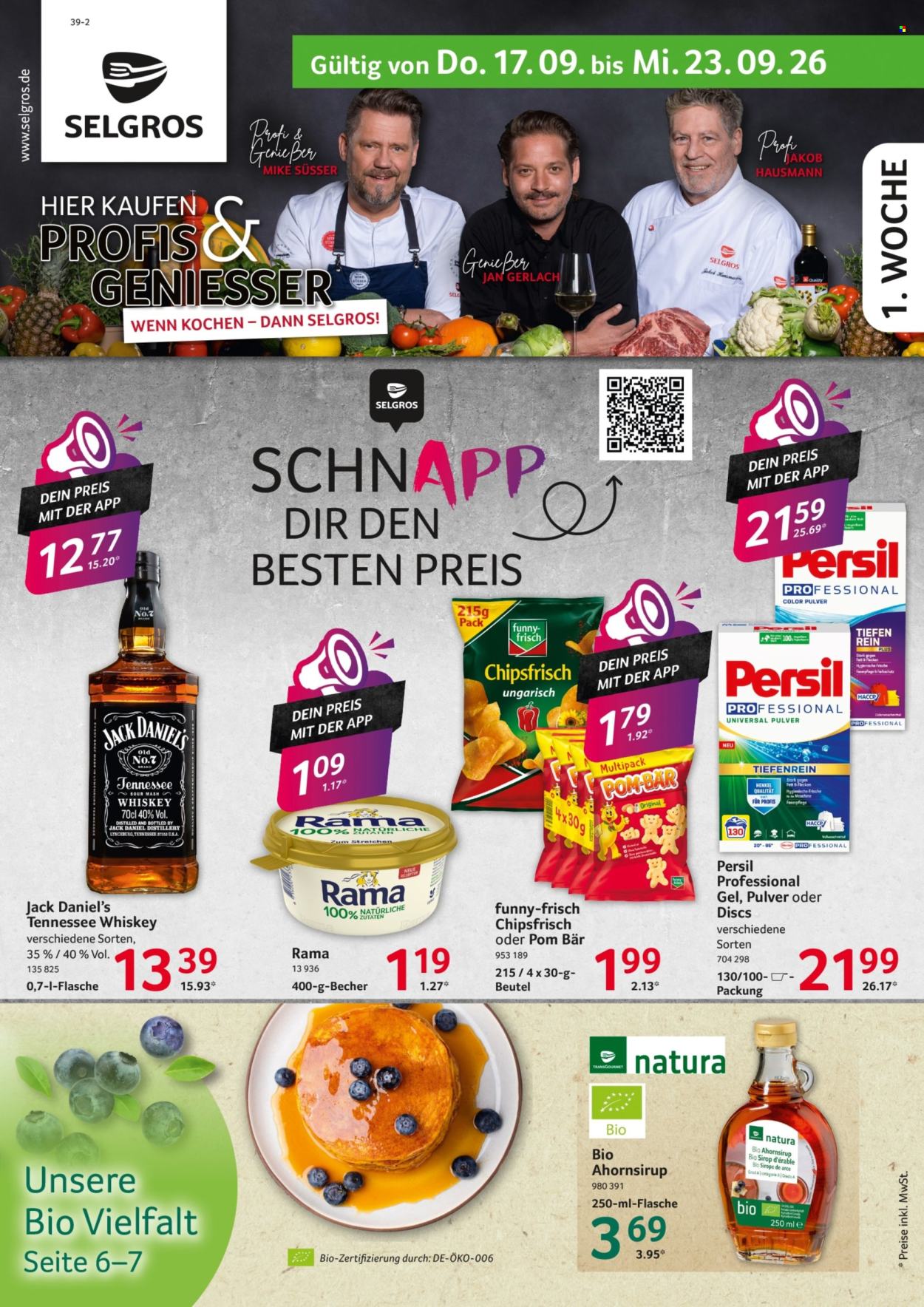 Selgros Prospekte  - 17.09.2026 - 23.09.2026. Seite 1
