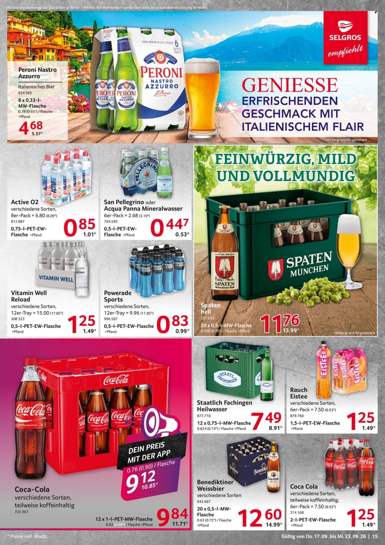 Selgros Prospekte  - 17.09.2026 - 23.09.2026. Seite 15