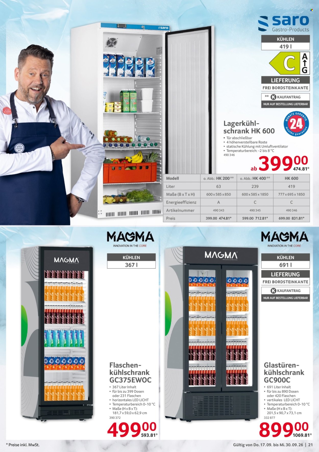 Selgros Prospekte  - 17.09.2026 - 30.09.2026. Seite 21
