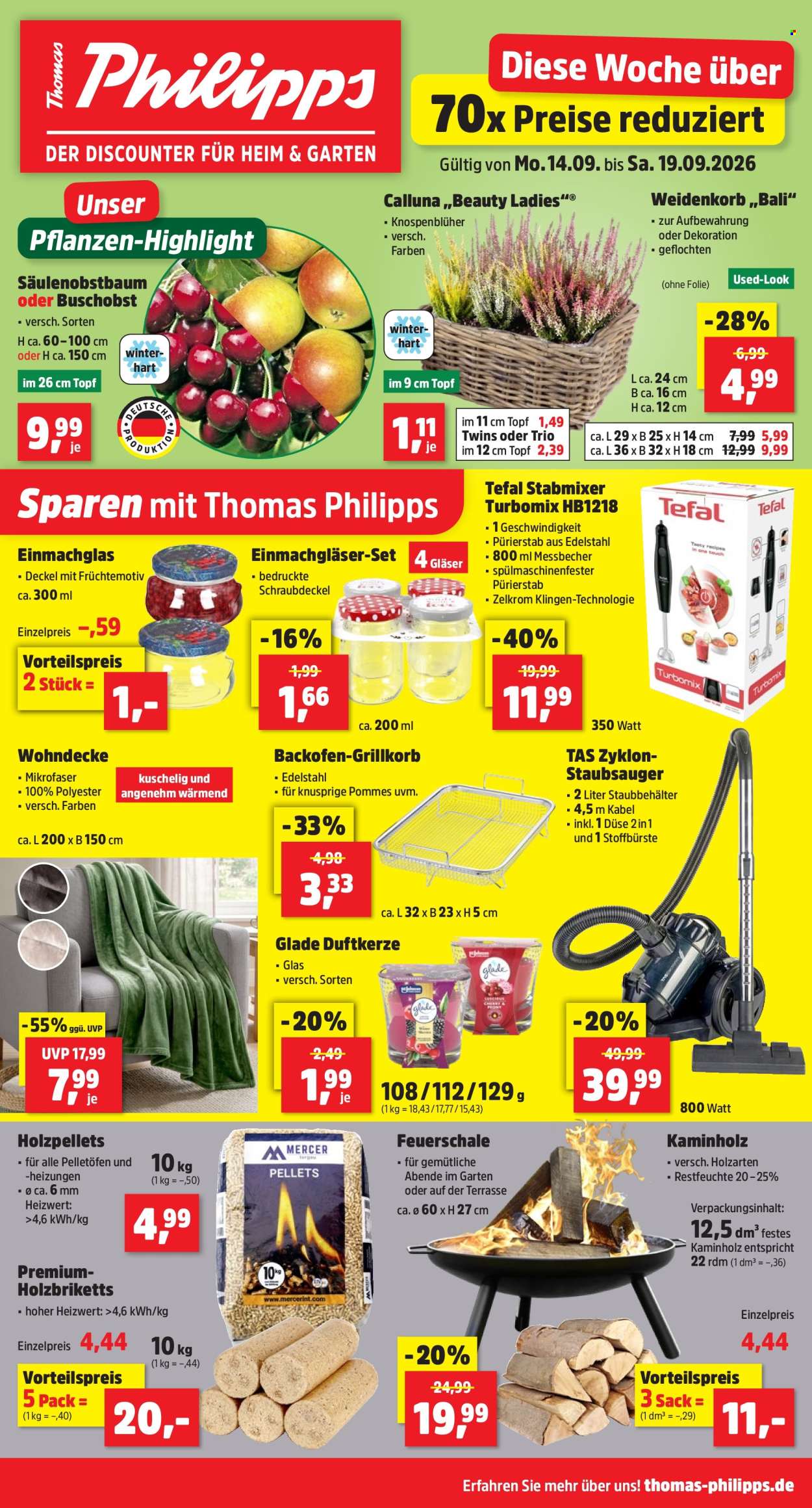 Thomas Philipps Prospekte  - 14.09.2026 - 19.09.2026. Seite 1