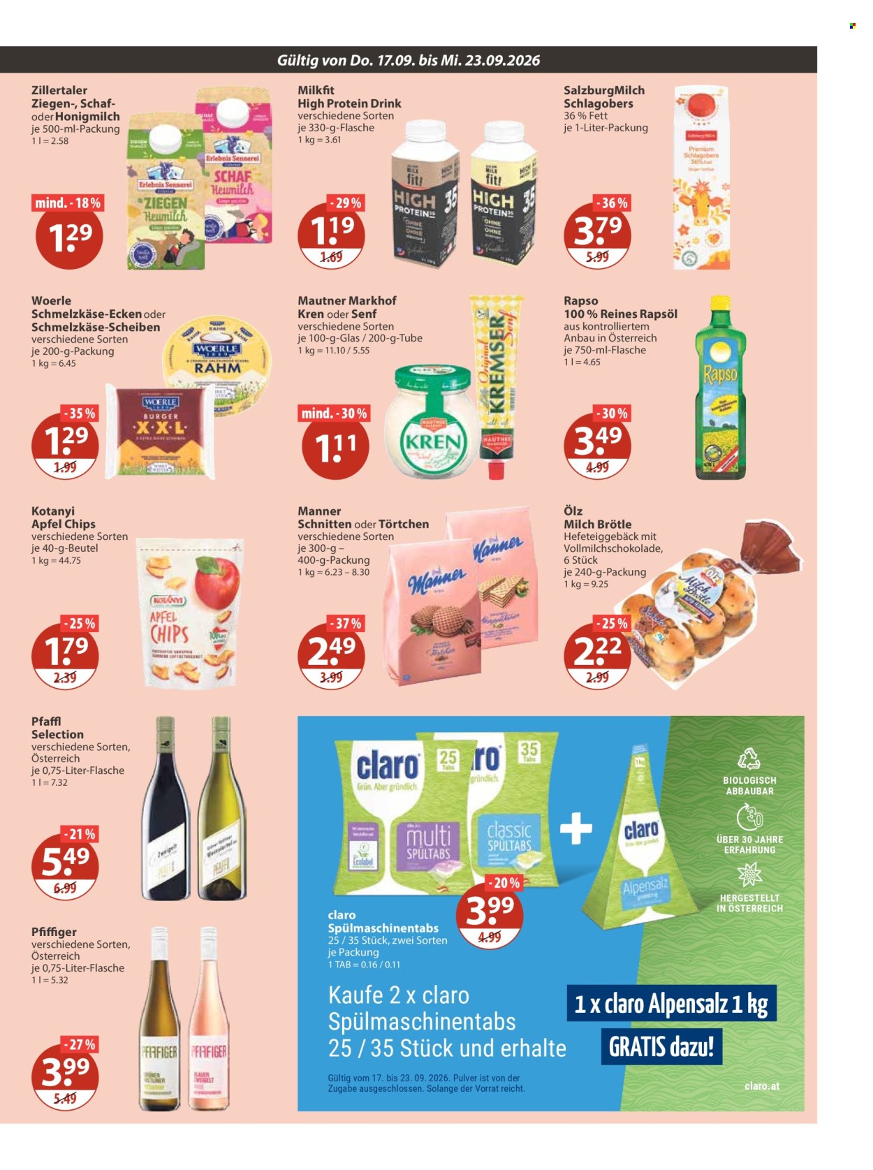 V-Markt Prospekte  - 17.09.2026 - 23.09.2026. Seite 11