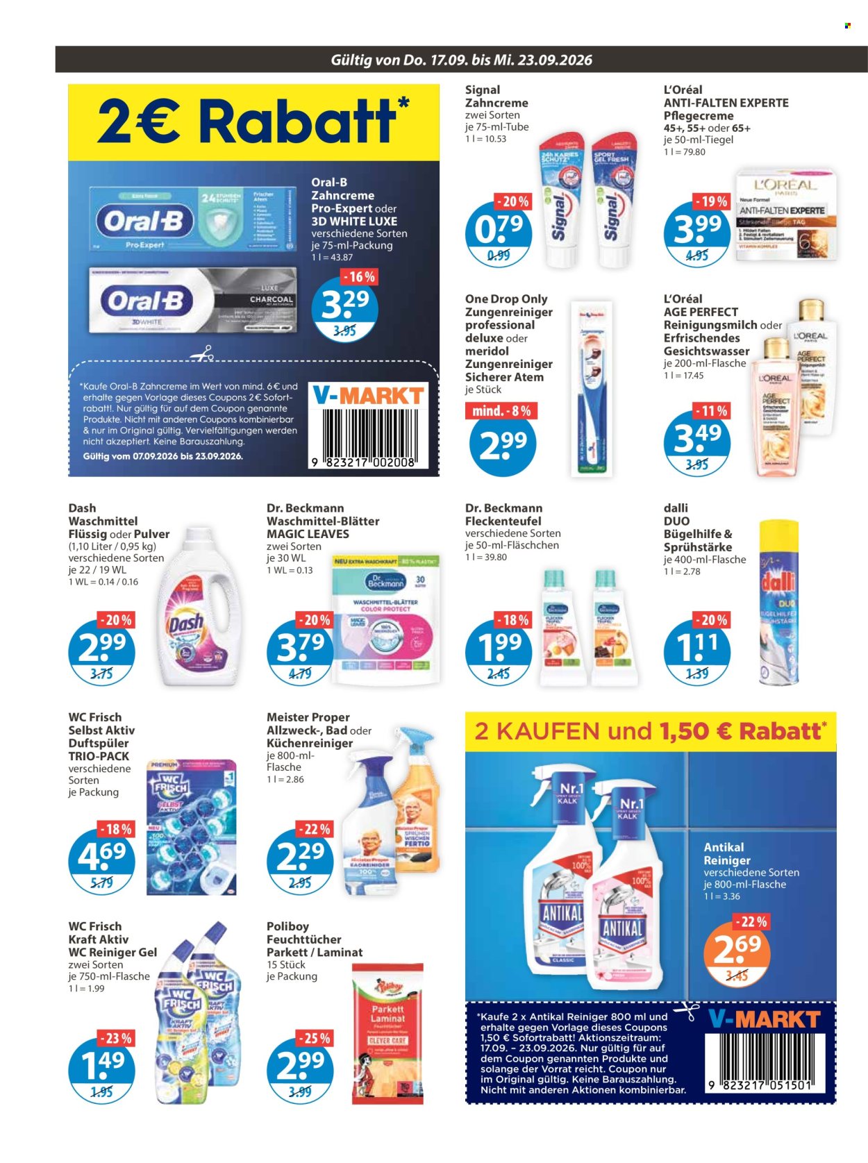 V-Markt Prospekte  - 17.09.2026 - 23.09.2026. Seite 12
