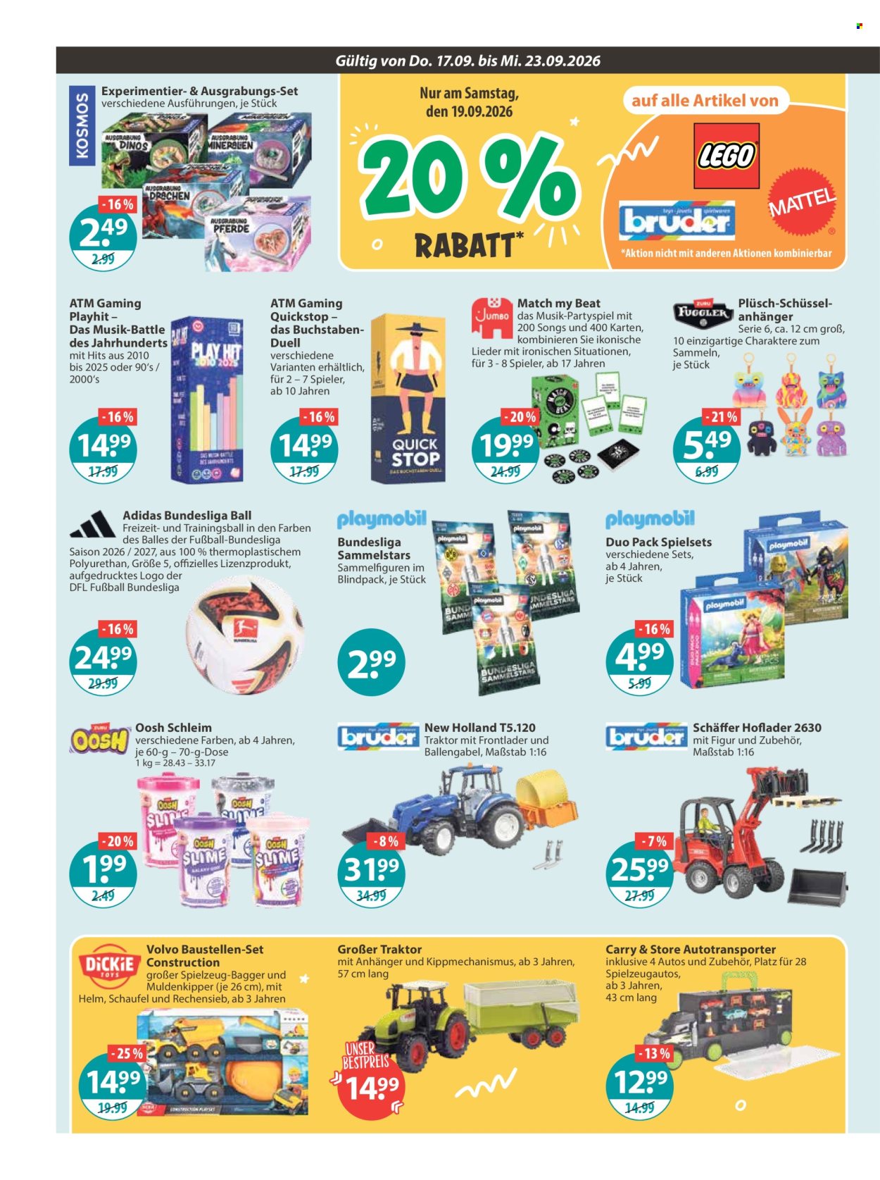 V-Markt Prospekte  - 17.09.2026 - 23.09.2026. Seite 16