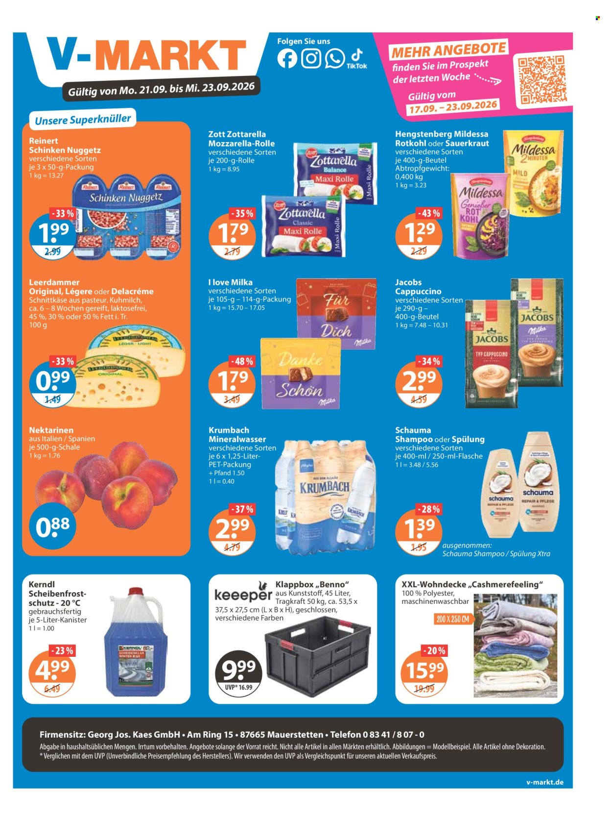V-Markt Prospekte  - 17.09.2026 - 23.09.2026. Seite 23