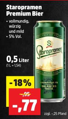 STAROPRAMEN Premium-Bier