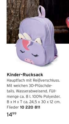 Kinder-Rucksack