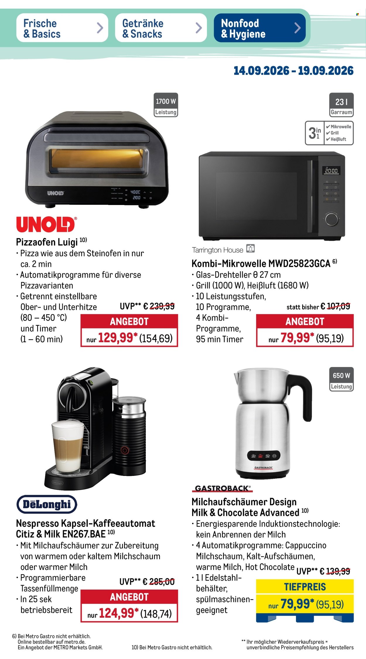 Metro Prospekte  - 14.09.2026 - 19.09.2026. Seite 5