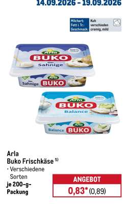 ARLA Buko-Frischkäse
