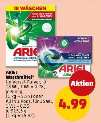 Ariel Waschmittel*