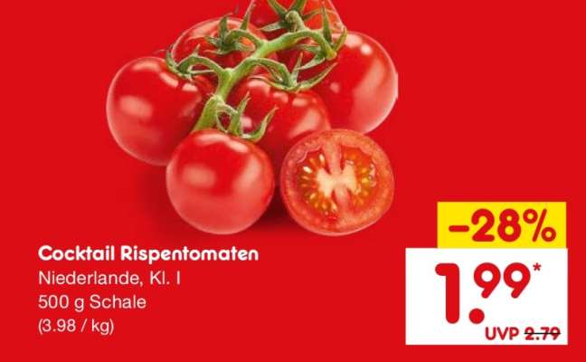 Cocktail-Rispentomaten
