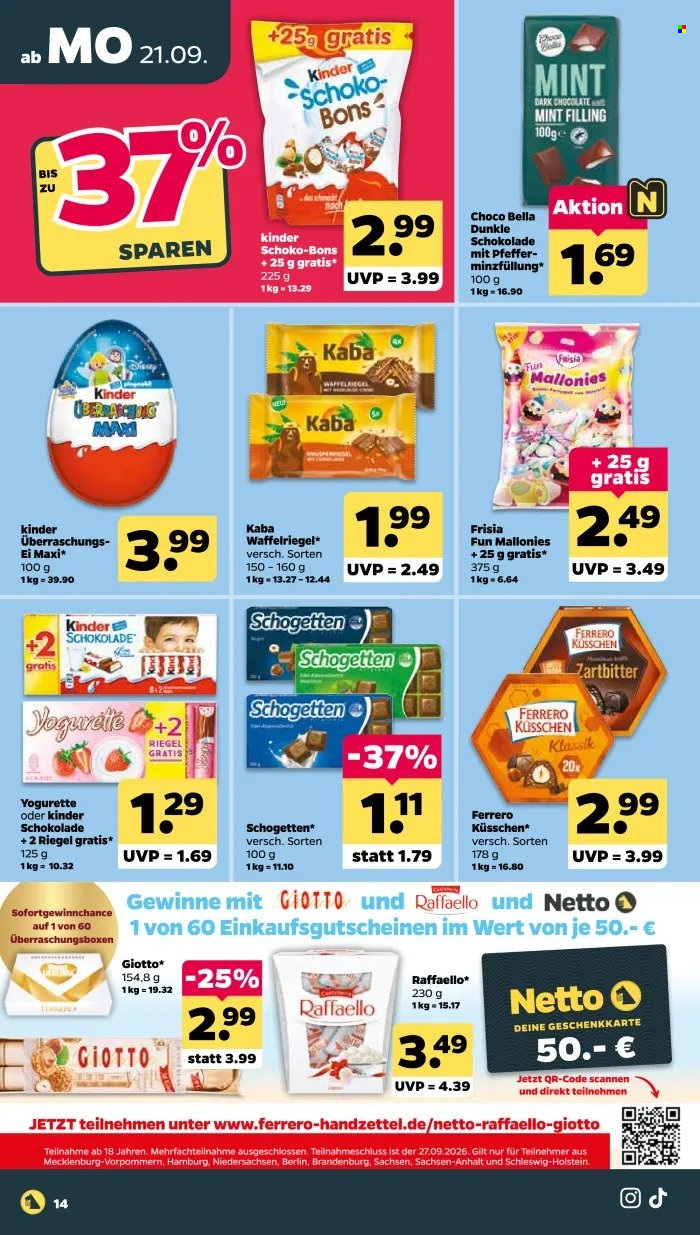Netto Prospekte  - 21.09.2026 - 26.09.2026. Seite 16
