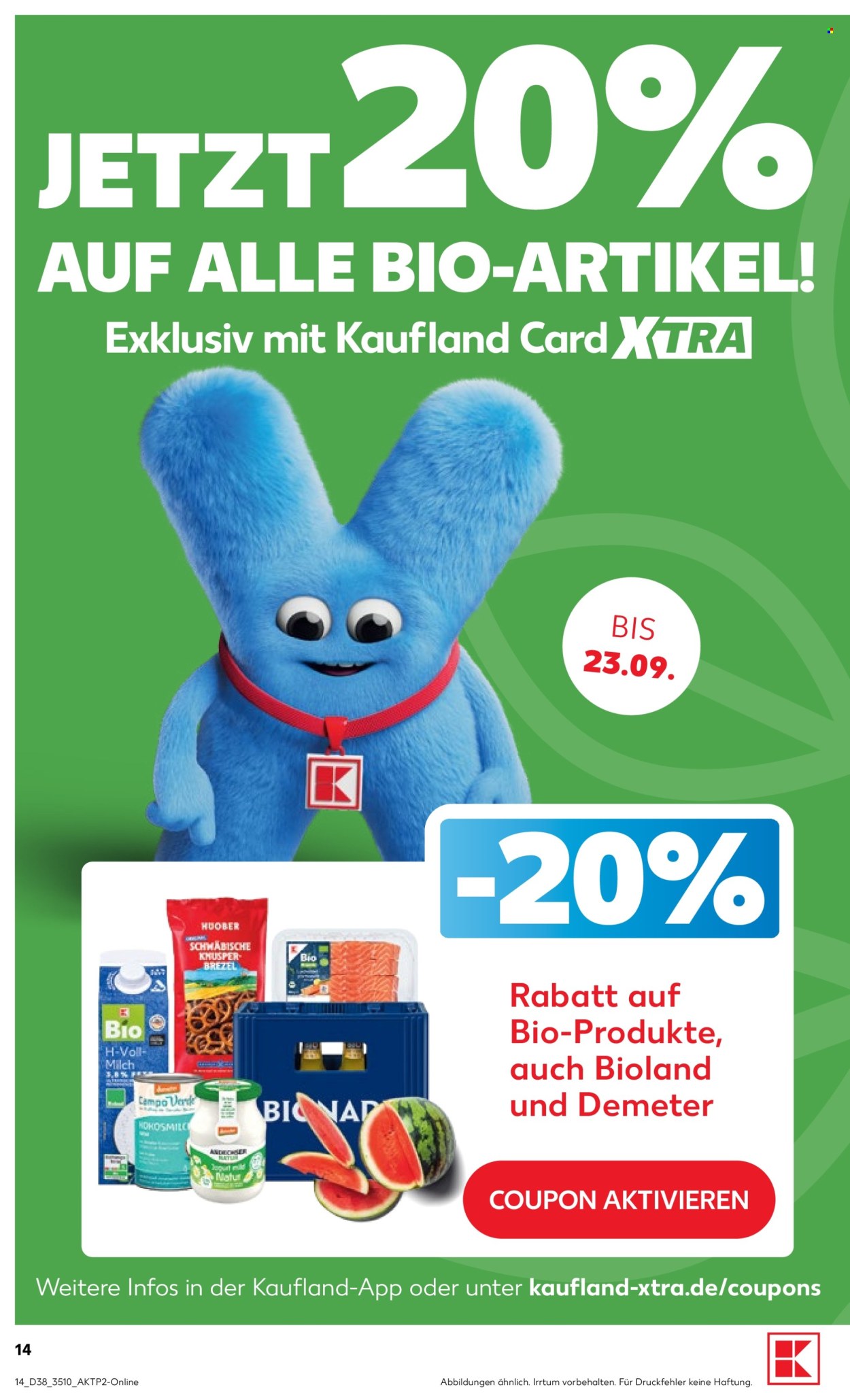 Kaufland Prospekte  - 17.09.2026 - 23.09.2026. Seite 14
