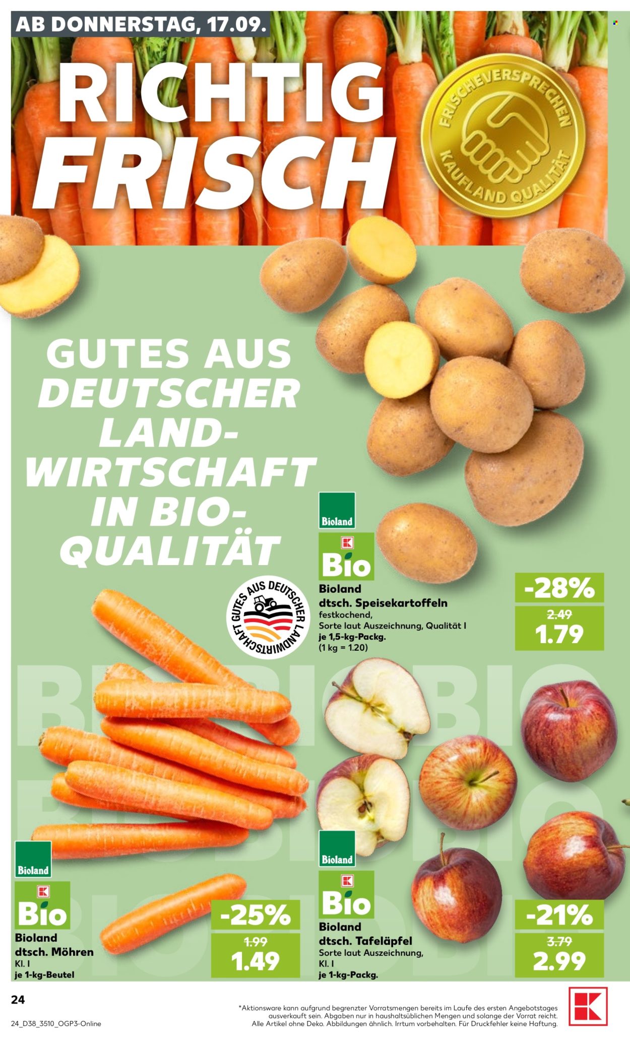 Kaufland Prospekte  - 17.09.2026 - 23.09.2026. Seite 24
