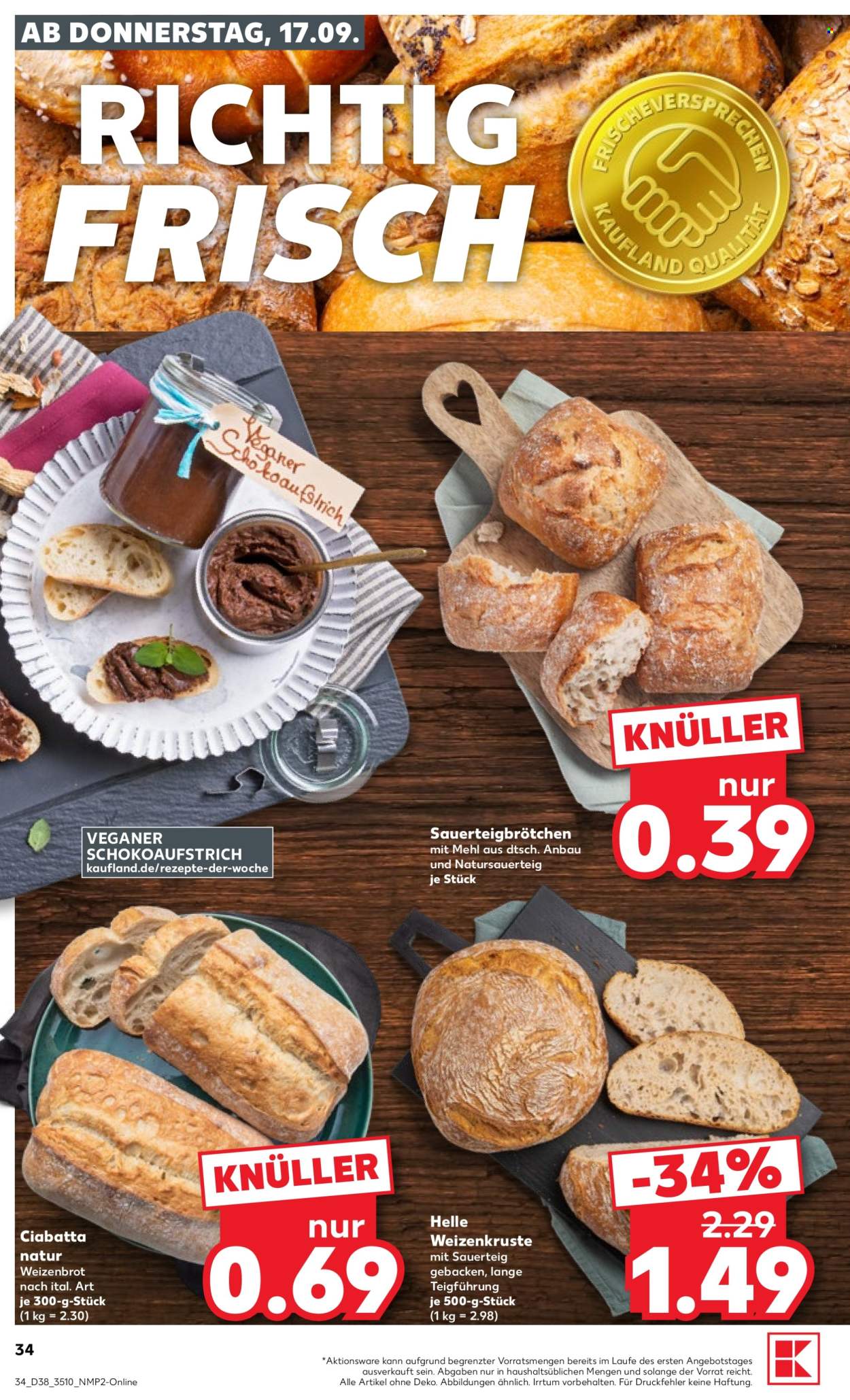 Kaufland Prospekte  - 17.09.2026 - 23.09.2026. Seite 34