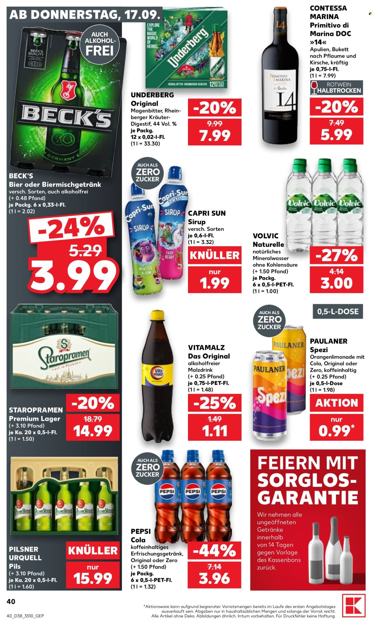 Kaufland Prospekte  - 17.09.2026 - 23.09.2026. Seite 40