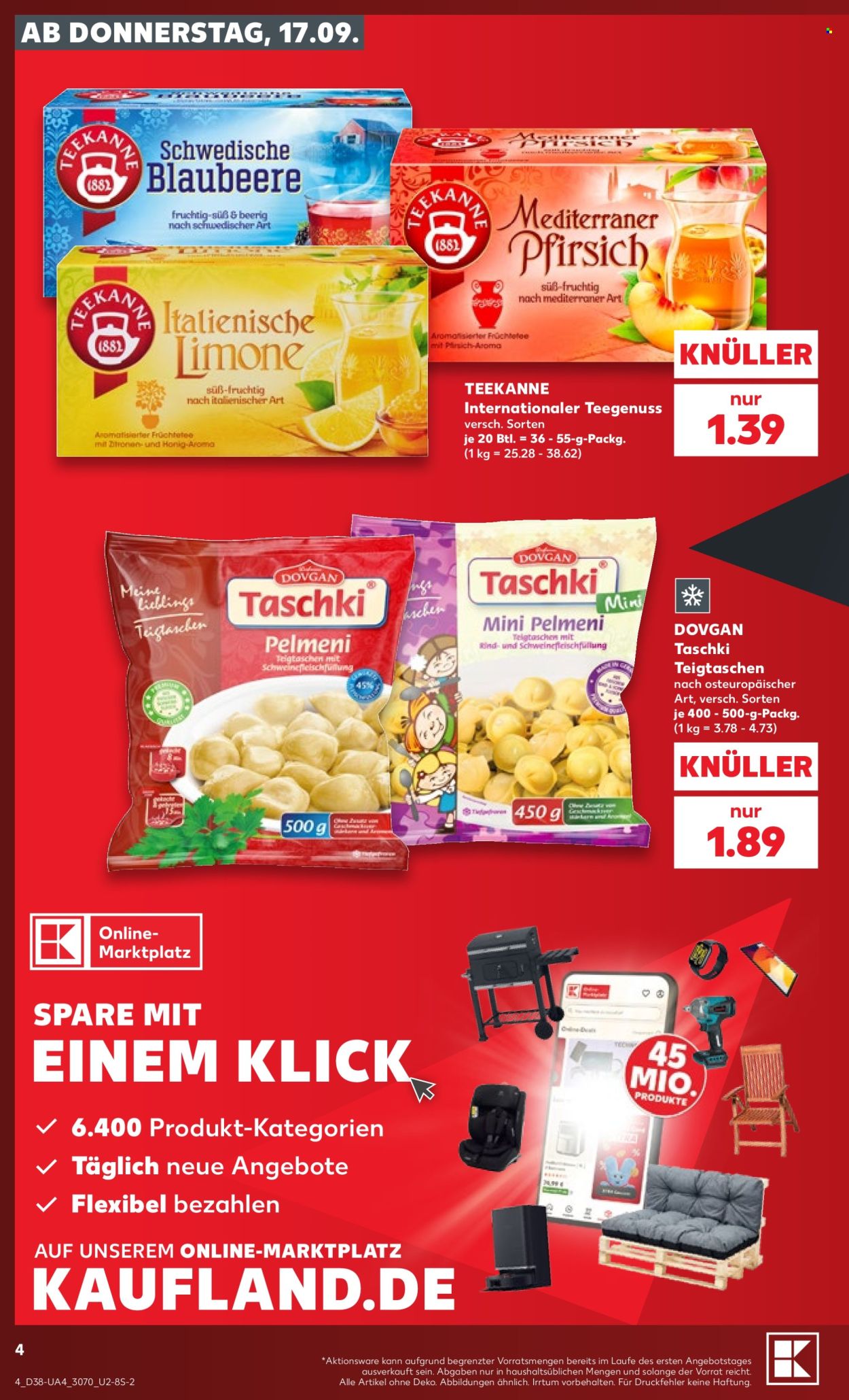 Kaufland Prospekte  - 17.09.2026 - 23.09.2026. Seite 4
