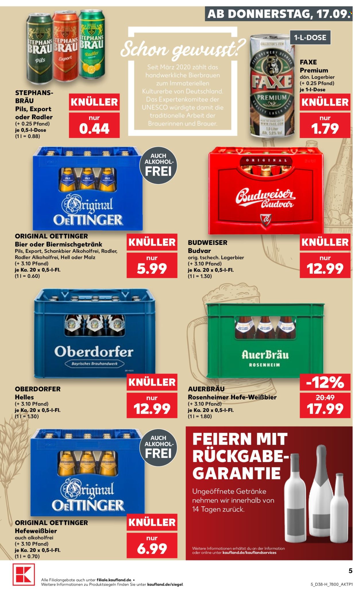 Kaufland Prospekte  - 17.09.2026 - 23.09.2026. Seite 5