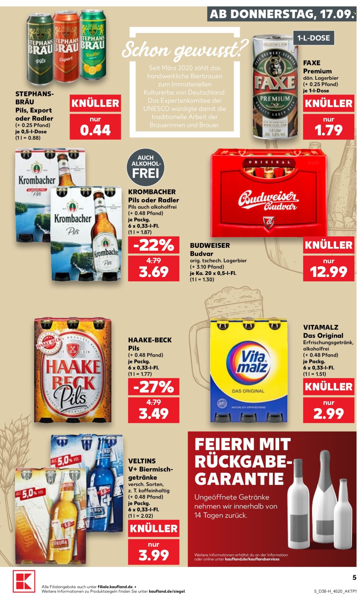 Kaufland Prospekte  - 17.09.2026 - 23.09.2026. Seite 5
