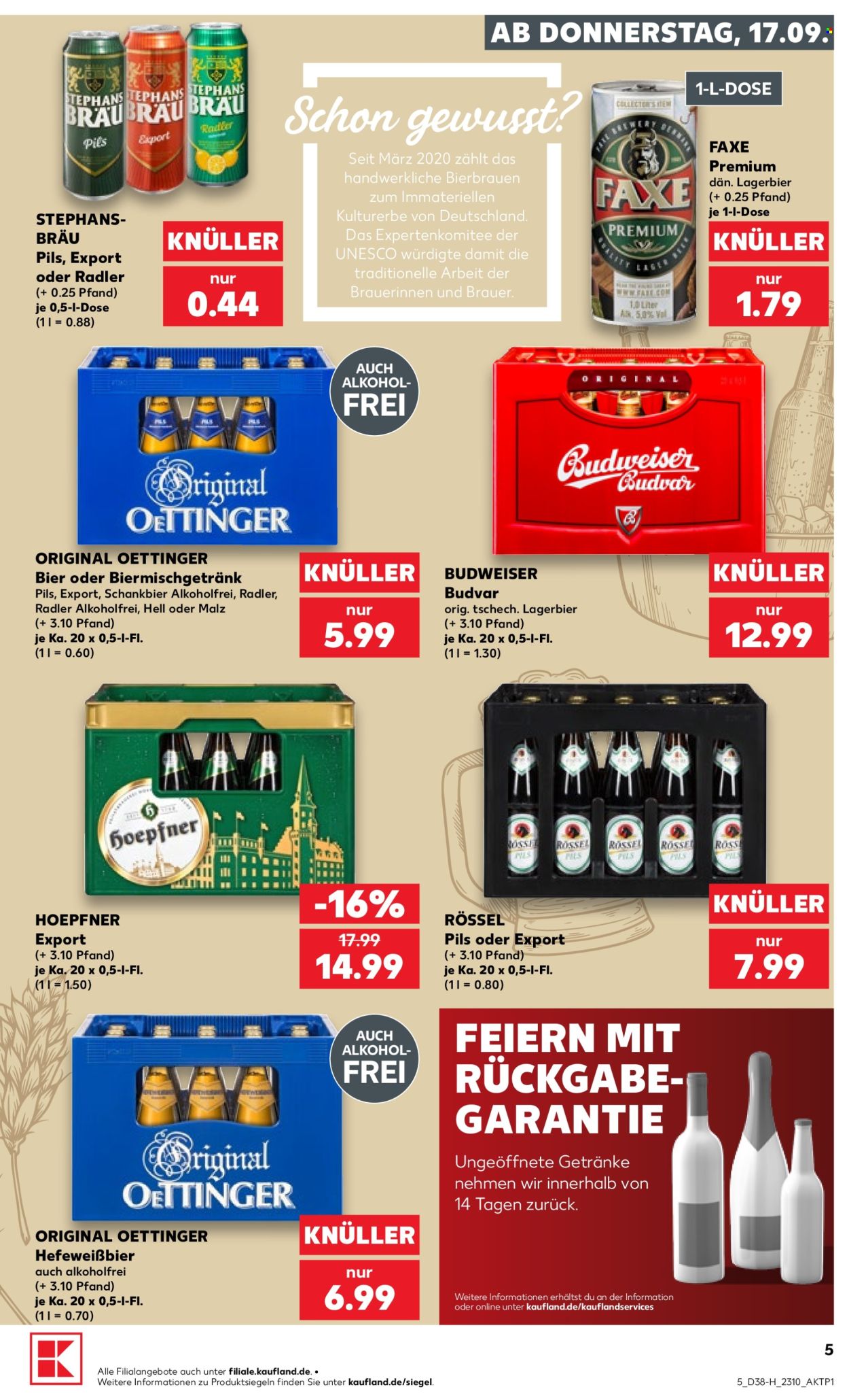 Kaufland Prospekte  - 17.09.2026 - 23.09.2026. Seite 5
