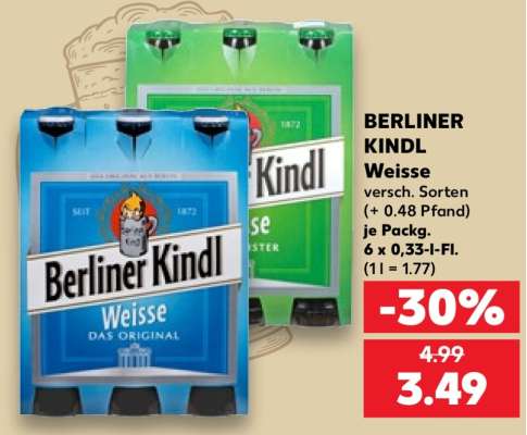 BERLINER KINDL Weisse