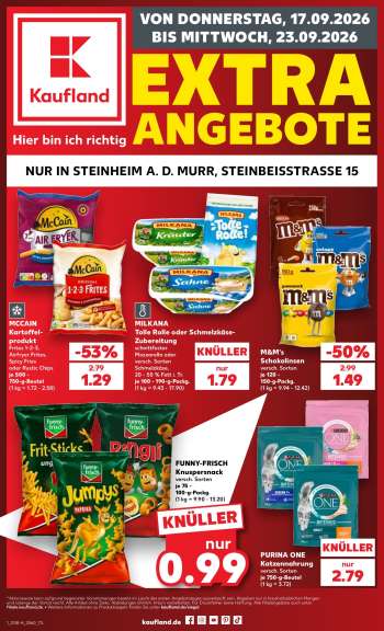 Prospekte Kaufland - 17.09.2026 - 23.09.2026.