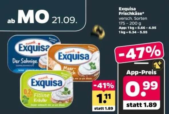 Exquisa Frischkäse