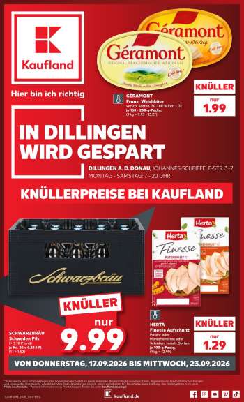 Prospekte Kaufland - 17.09.2026 - 23.09.2026.